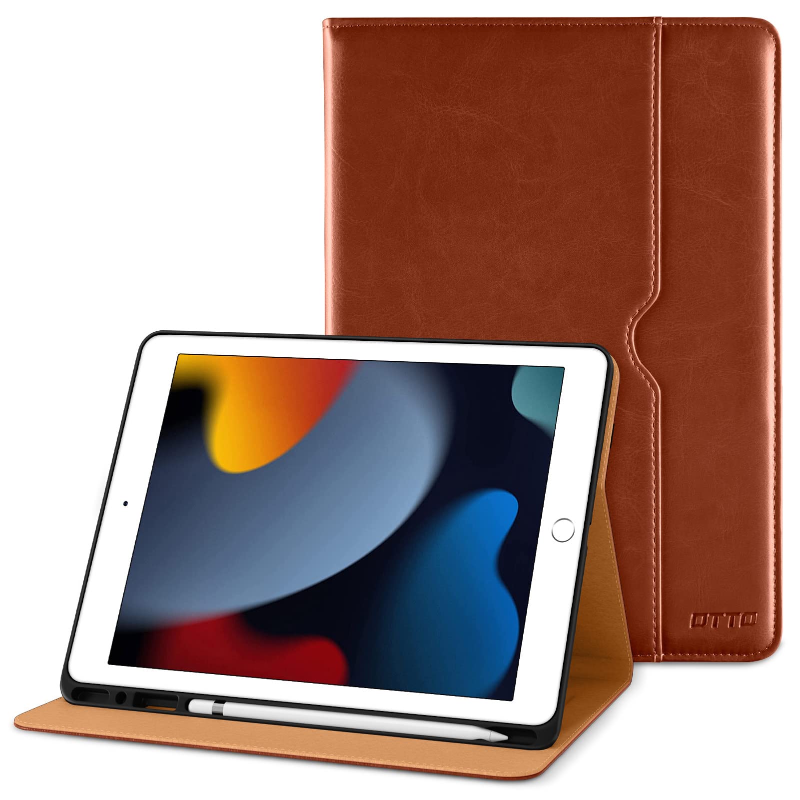An application scenario or product detail of custom leather ipad cover - Image 2