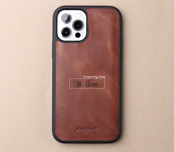 An application scenario or product detail of custom leather iphone case - Image 12