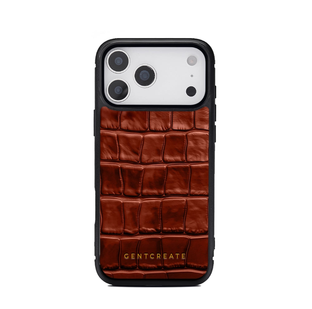 An application scenario or product detail of custom leather iphone case - Image 20