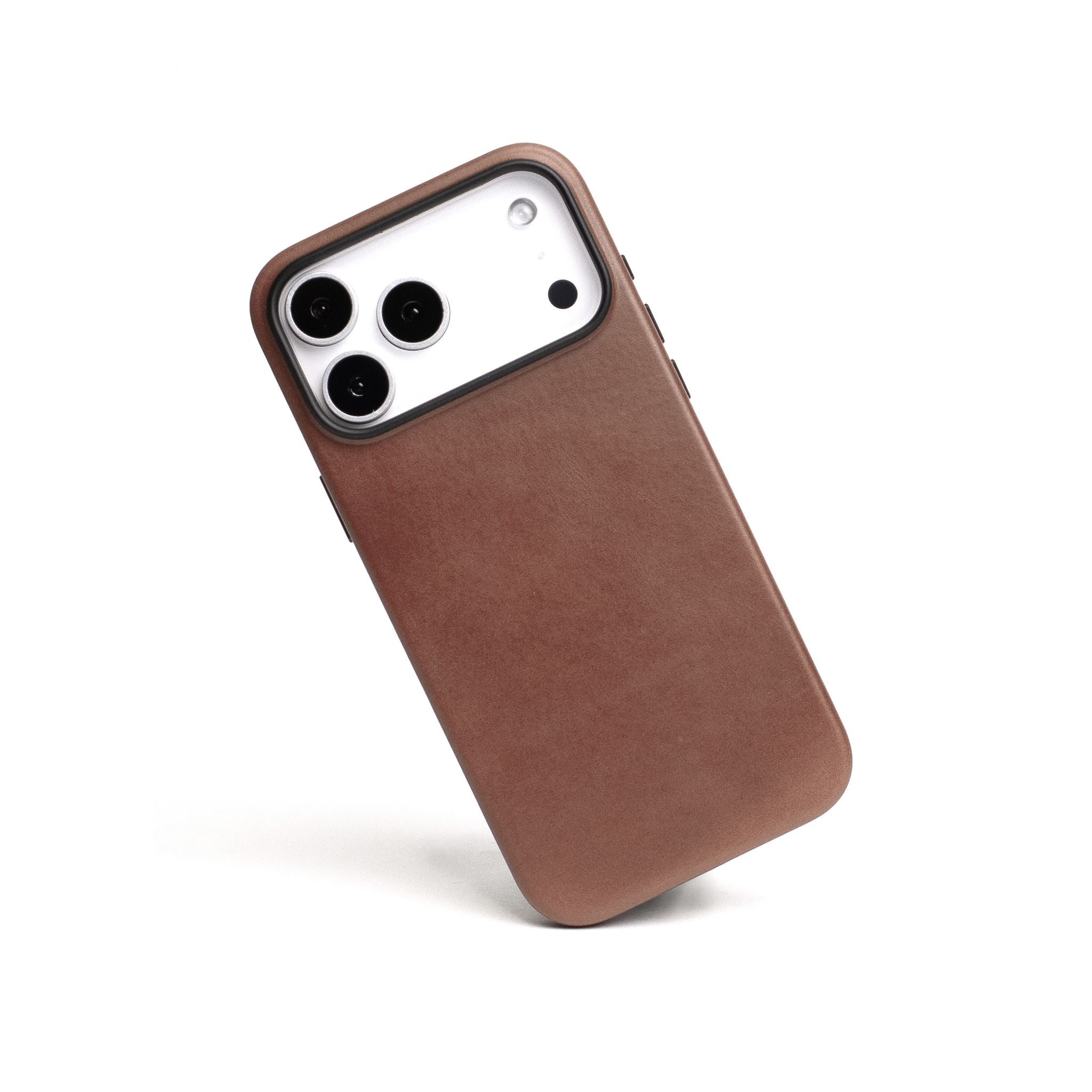 An application scenario or product detail of custom leather iphone case - Image 21