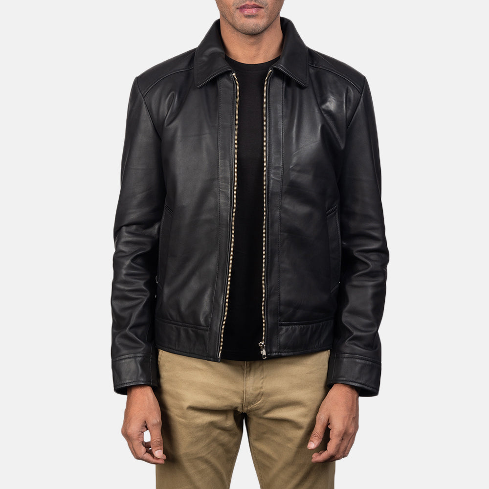 An application scenario or product detail of custom leather jacket maker - Image 18