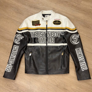Featured image for the custom leather jackets with logo guide