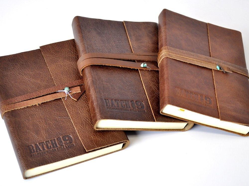 An application scenario or product detail of custom leather journal covers - Image 1
