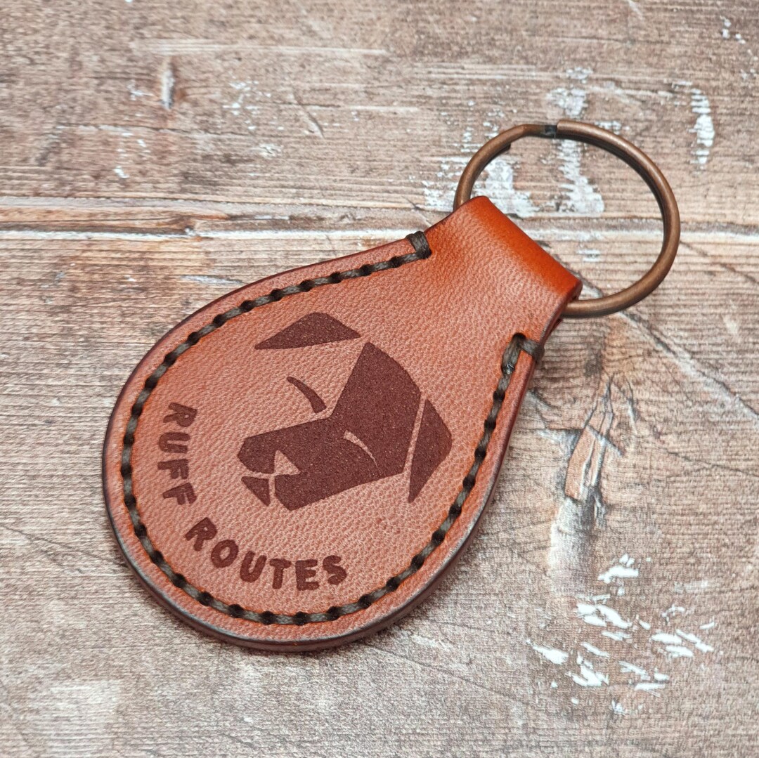 An application scenario or product detail of custom leather key fob - Image 14