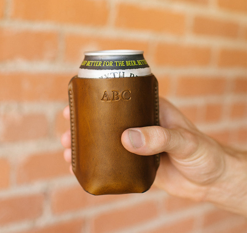 An application scenario or product detail of custom leather koozie - Image 20