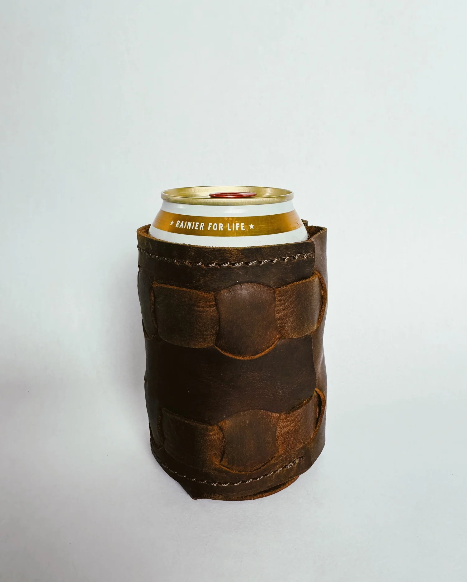 An application scenario or product detail of custom leather koozie - Image 21