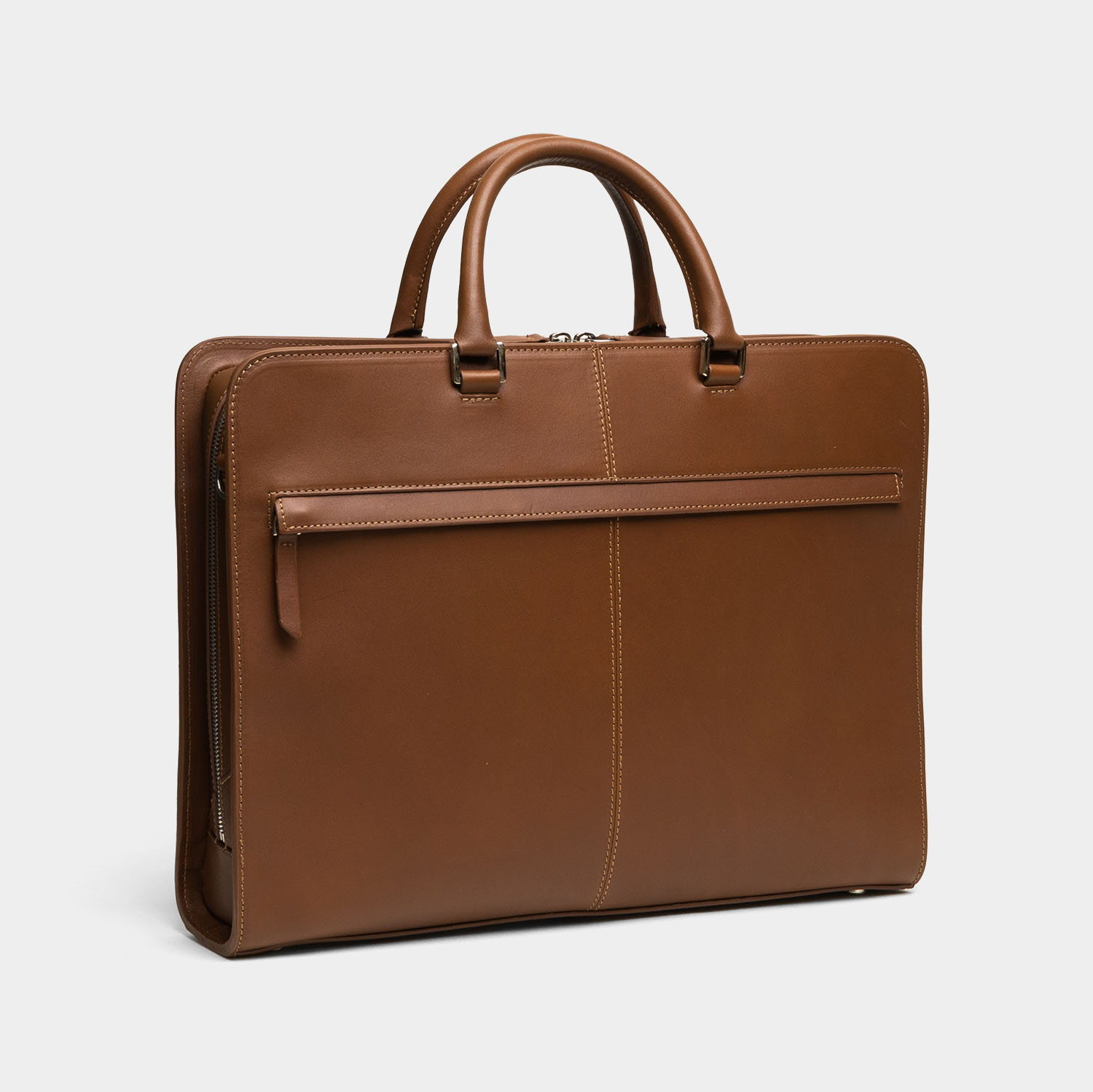 An application scenario or product detail of custom leather laptop bag - Image 5