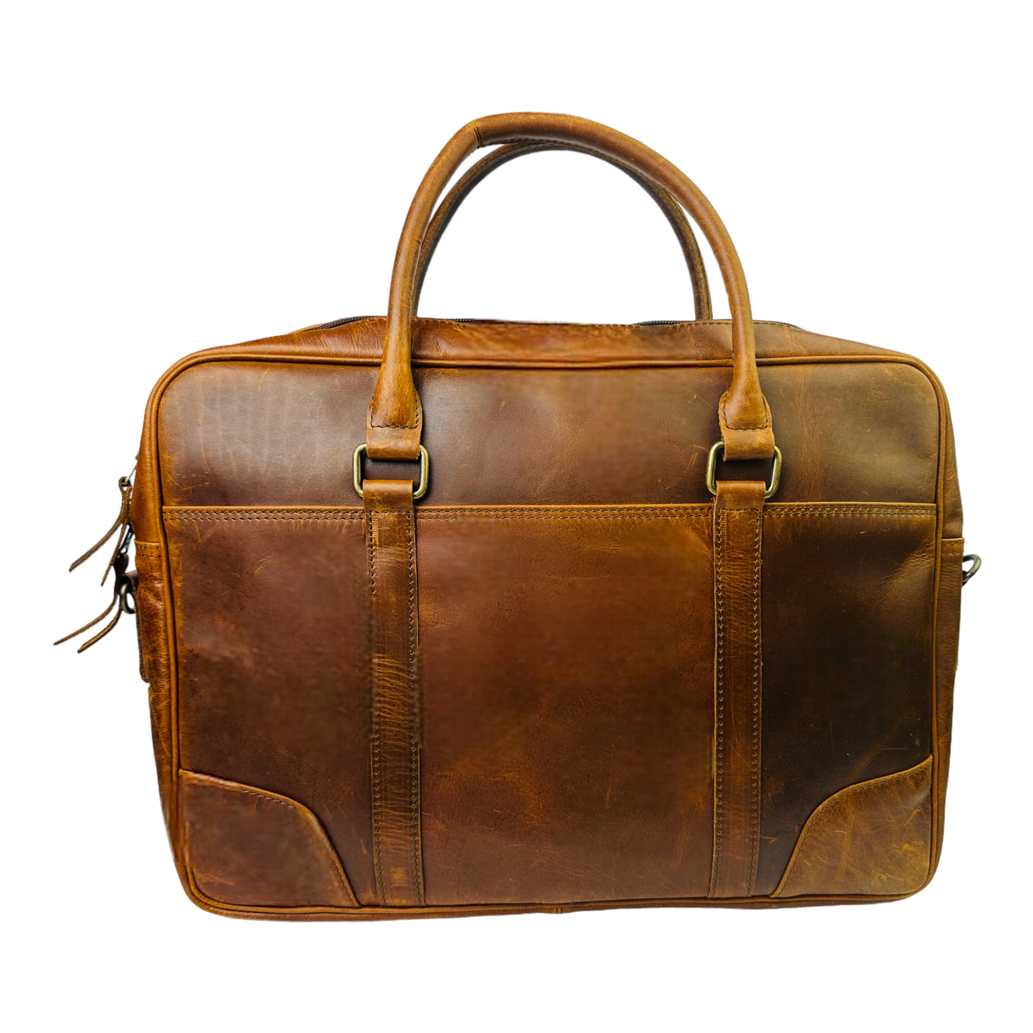 An application scenario or product detail of custom leather laptop bag - Image 21