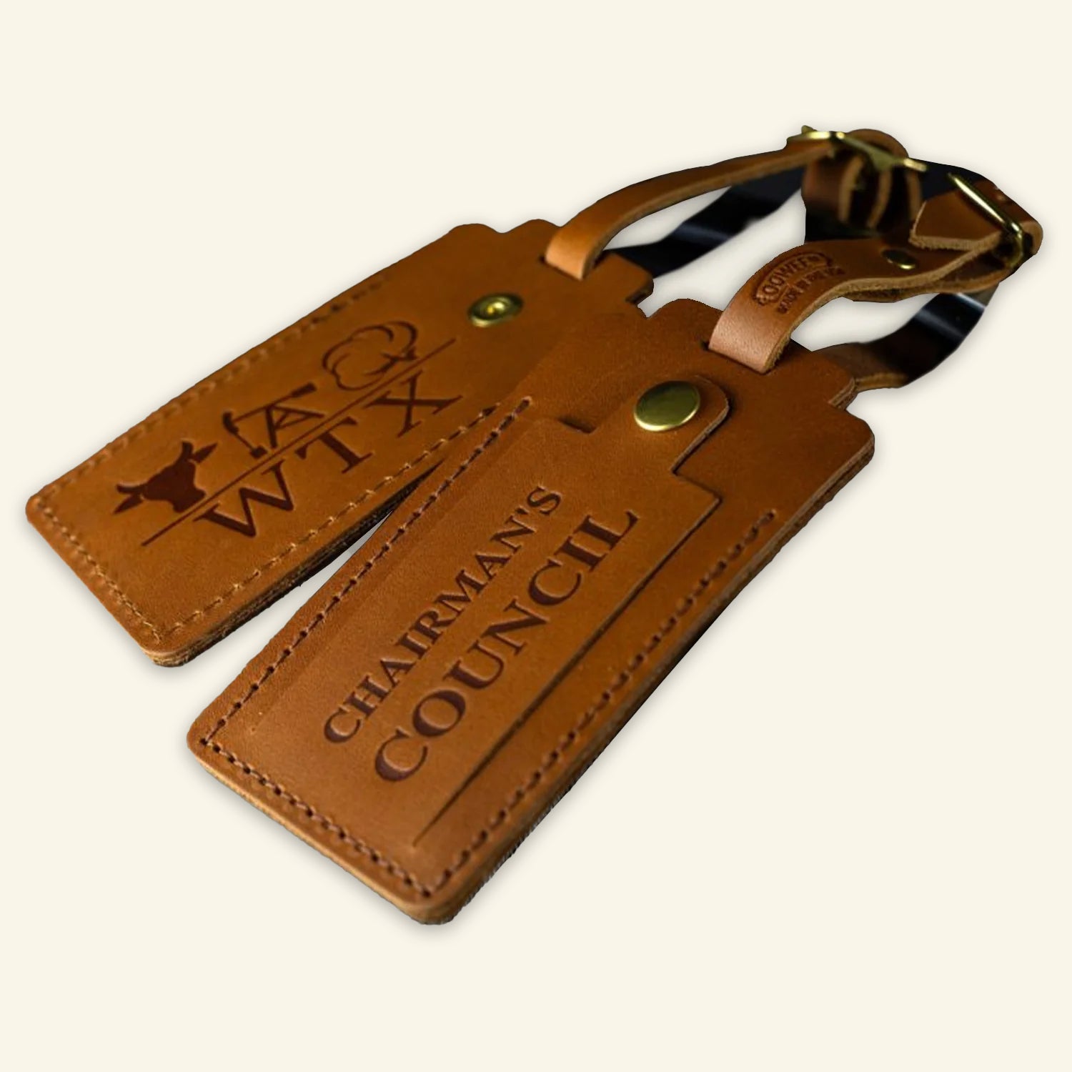 An application scenario or product detail of custom leather luggage - Image 10