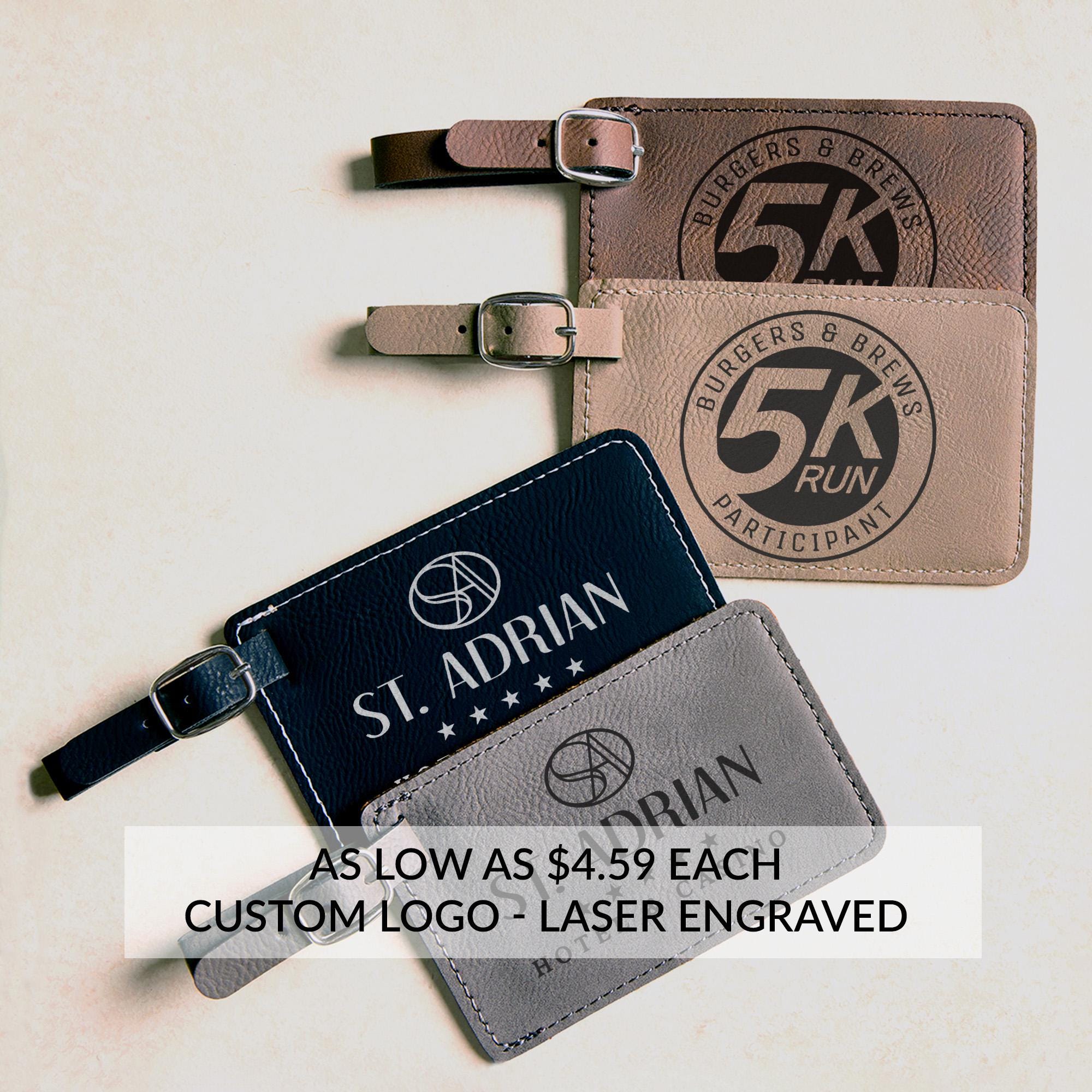 An application scenario or product detail of custom leather luggage tags - Image 15