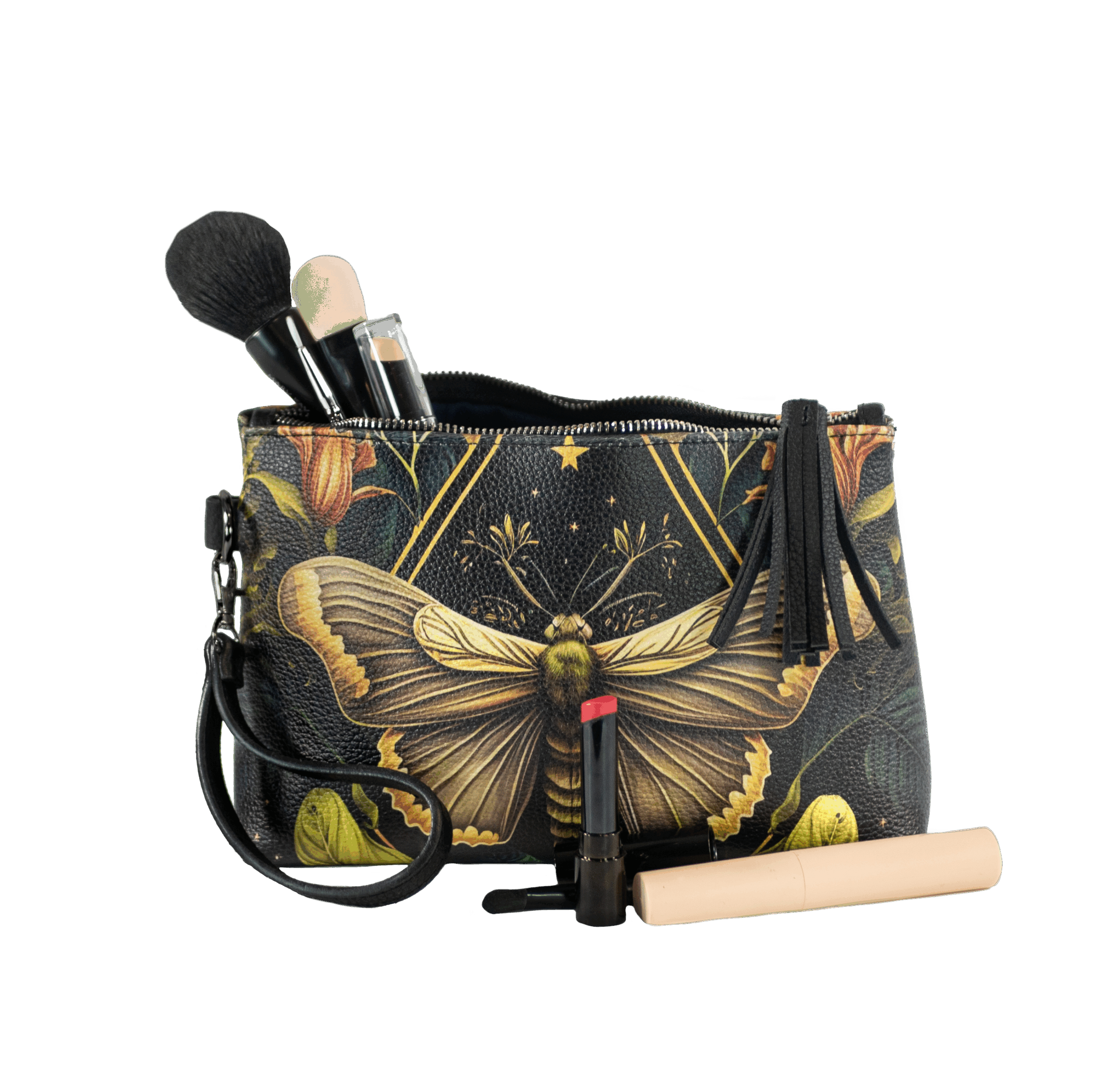 An application scenario or product detail of custom leather makeup bags - Image 16