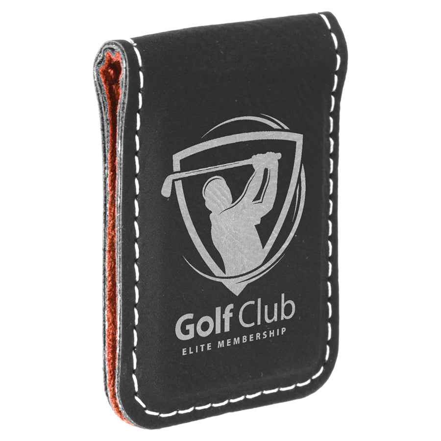 An application scenario or product detail of custom leather money clips - Image 8