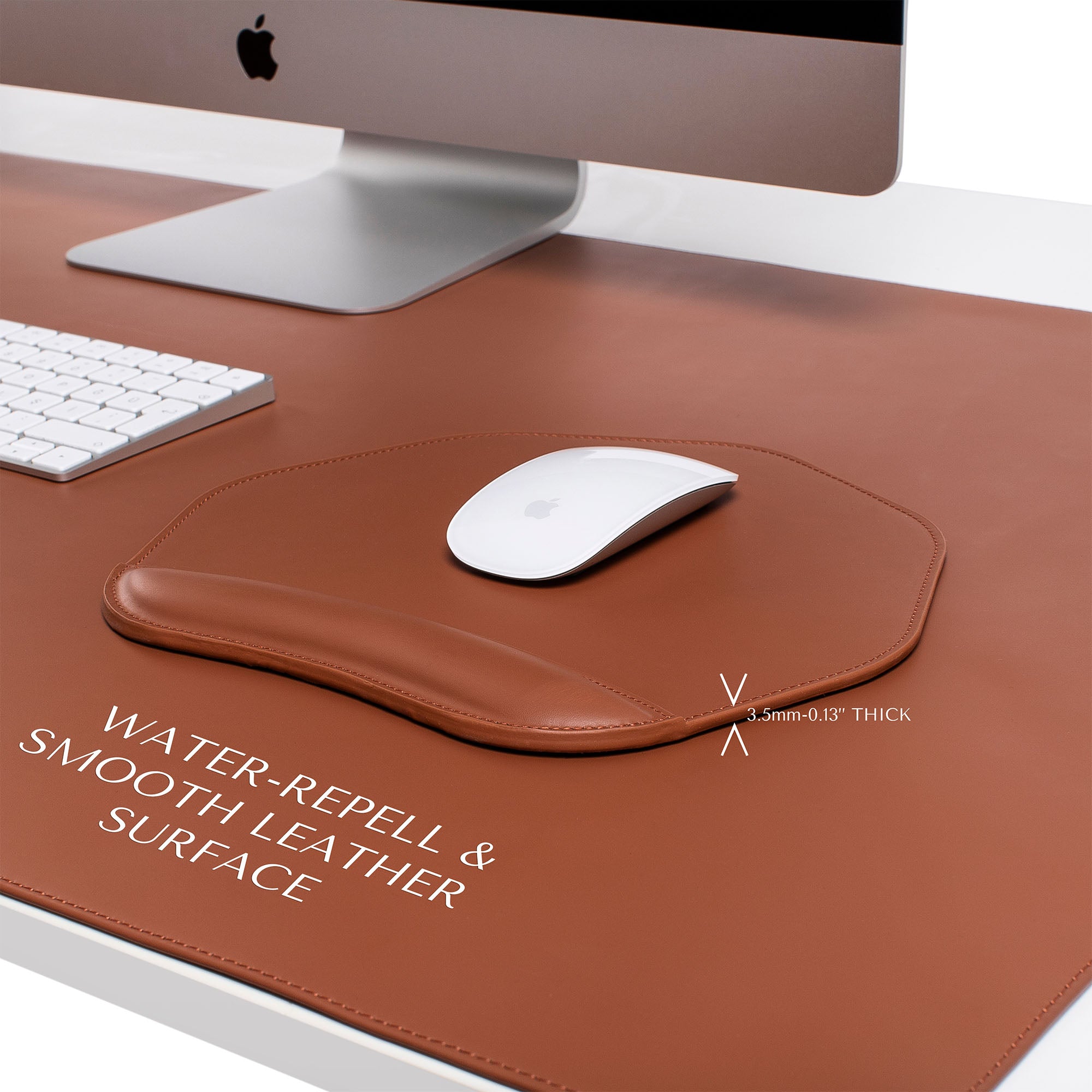 An application scenario or product detail of custom leather mouse pad - Image 21