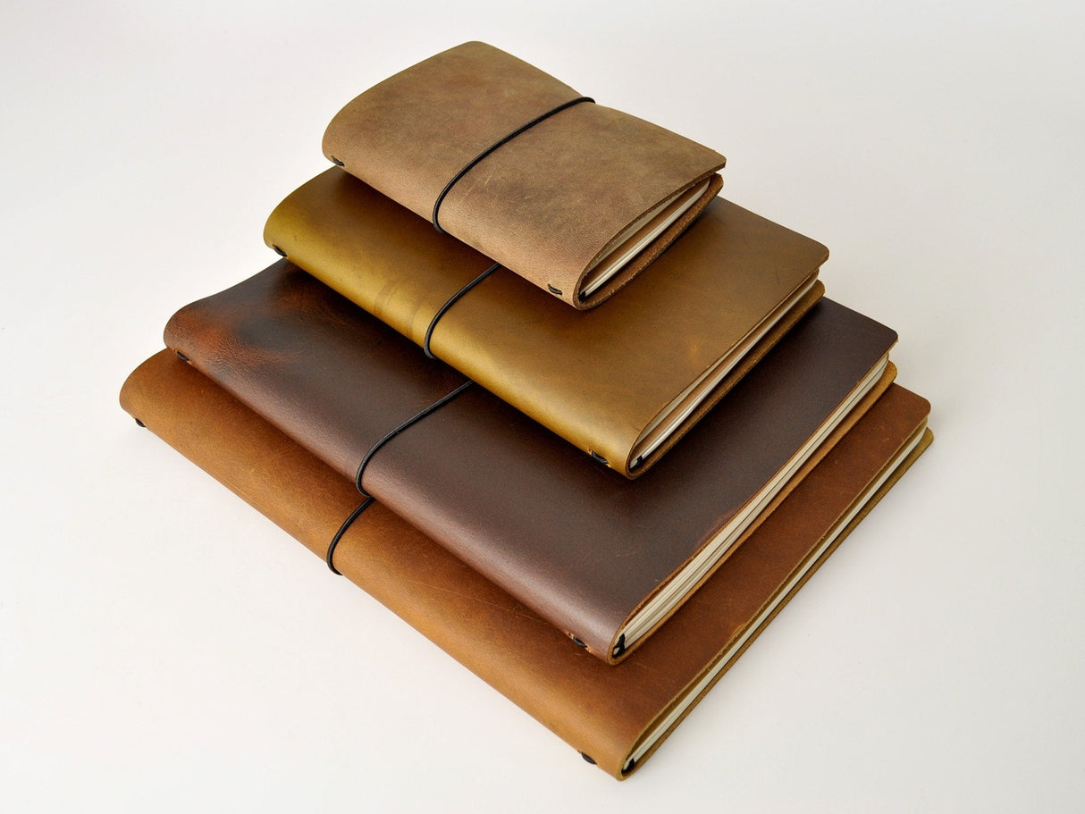 An application scenario or product detail of custom leather notebook - Image 1