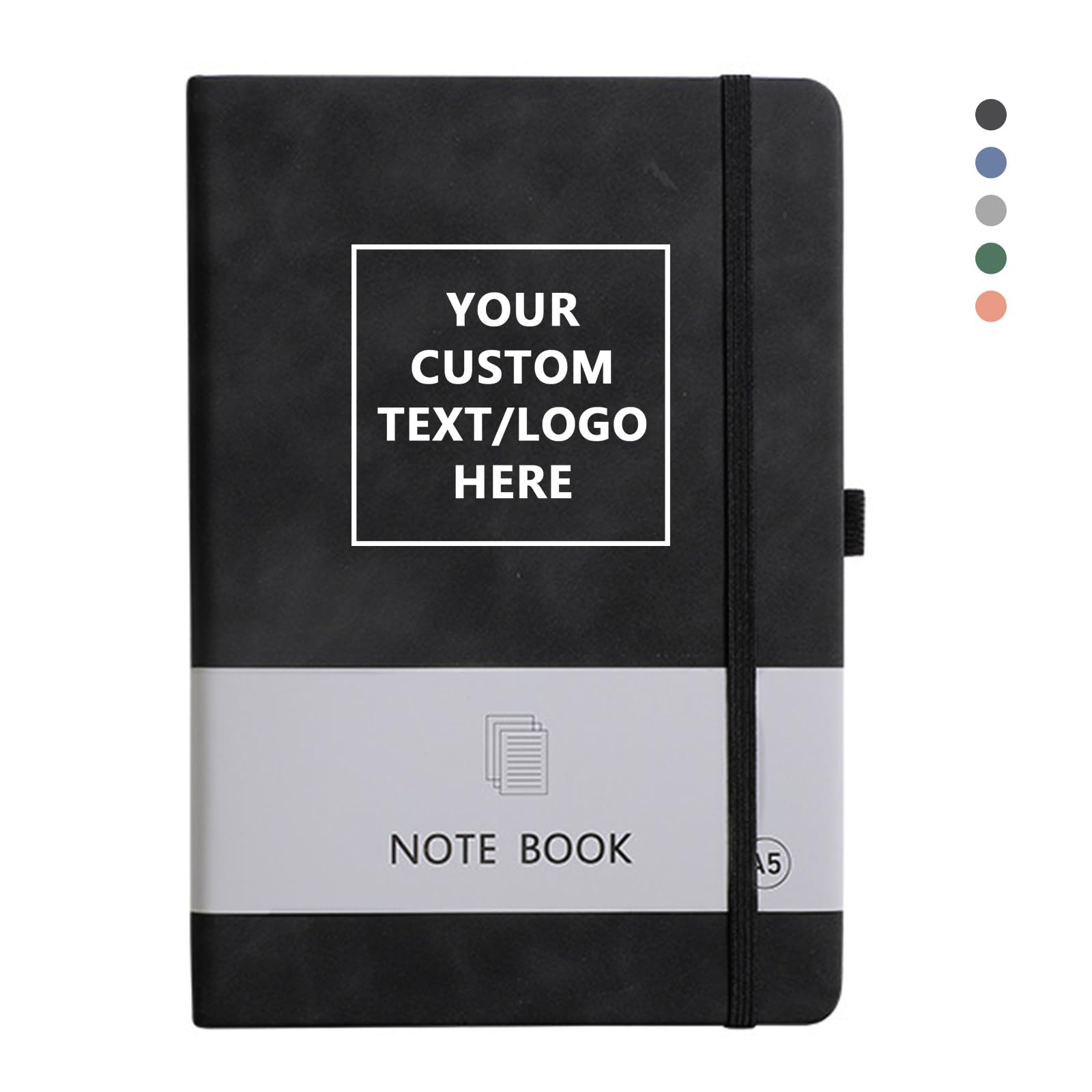 An application scenario or product detail of custom leather notebook cover - Image 16