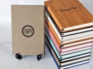 Featured image for the custom leather notebooks with logo guide