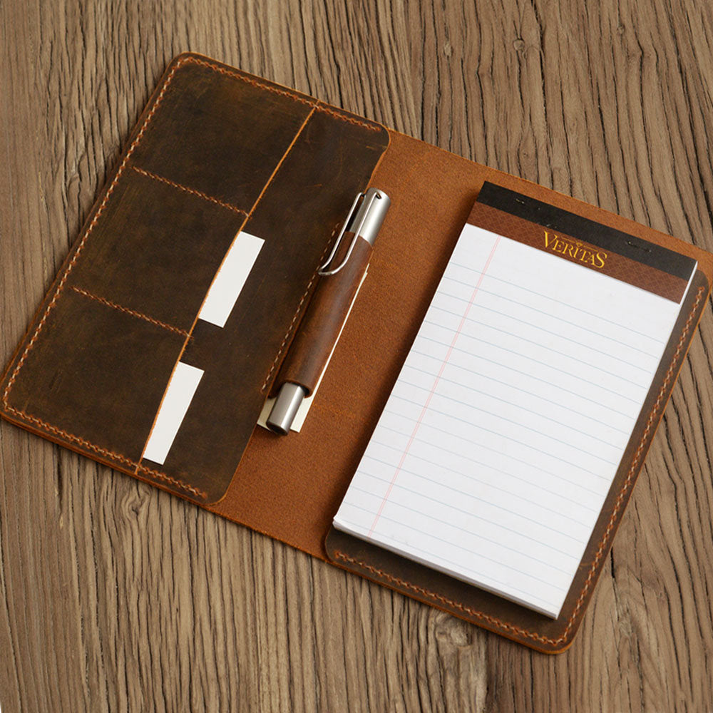 An application scenario or product detail of custom leather notepad - Image 10