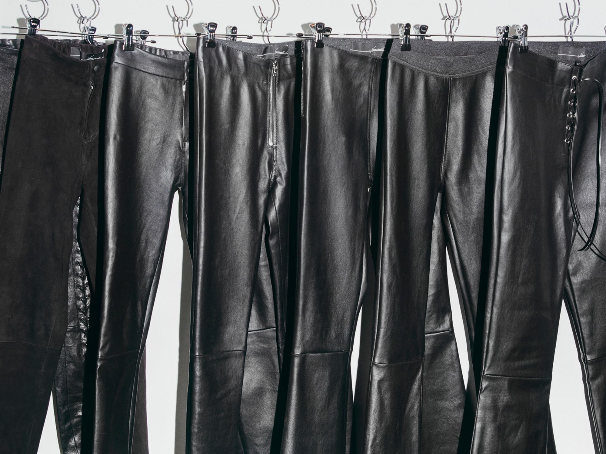 An application scenario or product detail of custom leather pants - Image 12