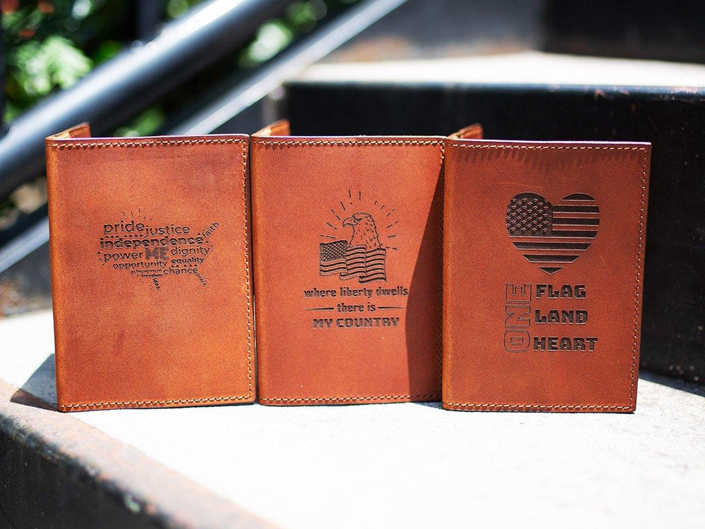 An application scenario or product detail of custom leather passport holder - Image 22