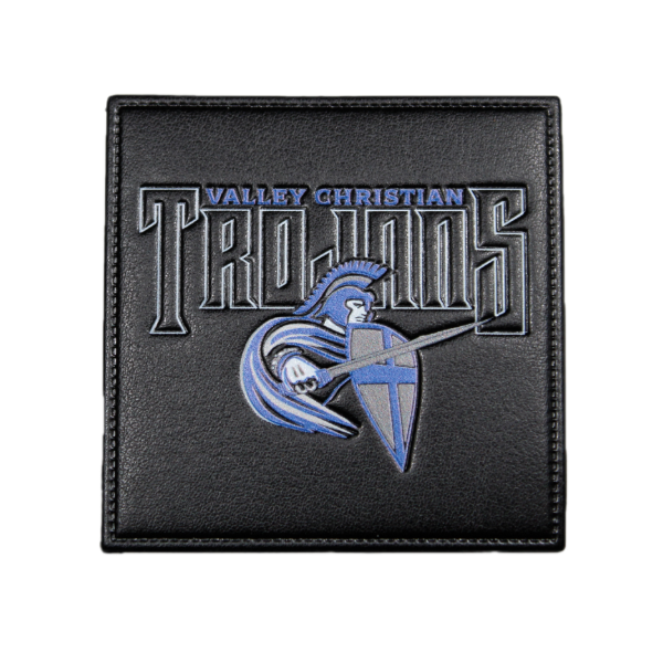 An application scenario or product detail of custom leather patches - Image 14