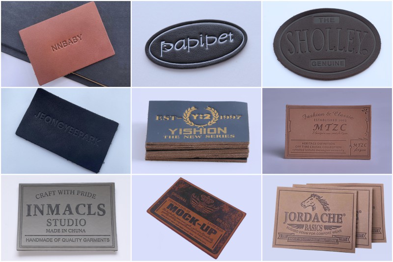 An application scenario or product detail of custom leather patches for jackets - Image 13