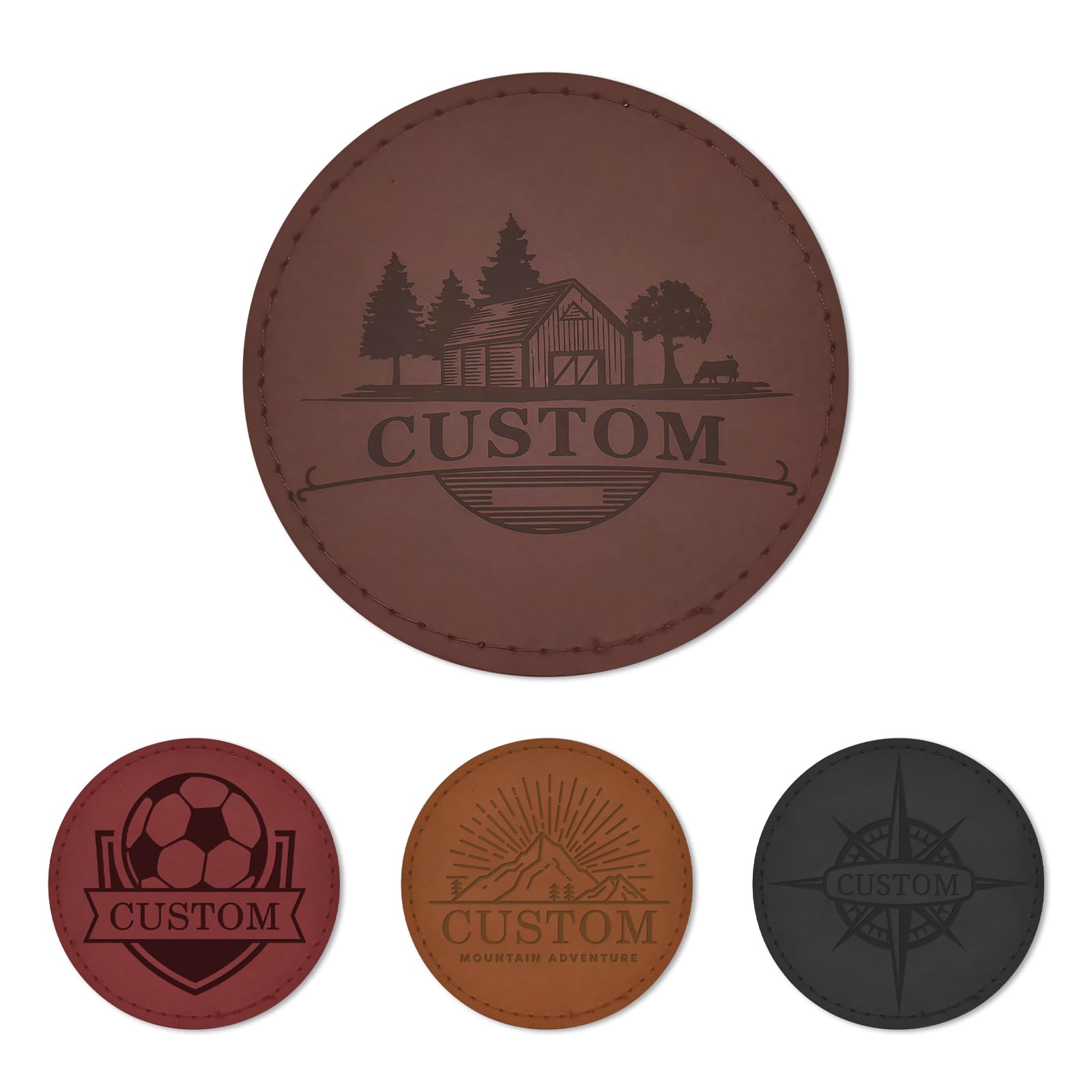 An application scenario or product detail of custom leather patches no minimum - Image 23