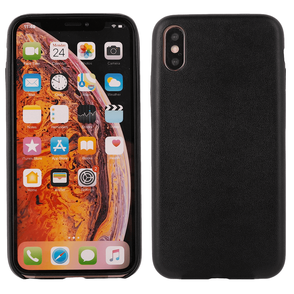 An application scenario or product detail of custom leather phone case - Image 23