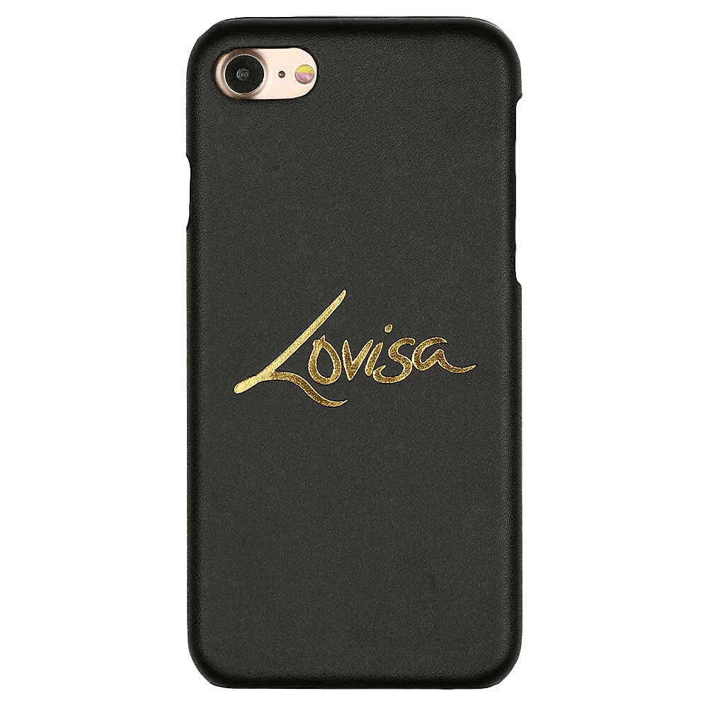 An application scenario or product detail of custom leather phone cases - Image 11