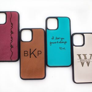 Featured image for the custom leather phone cases guide