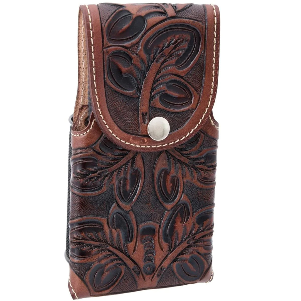 An application scenario or product detail of custom leather phone holster - Image 7
