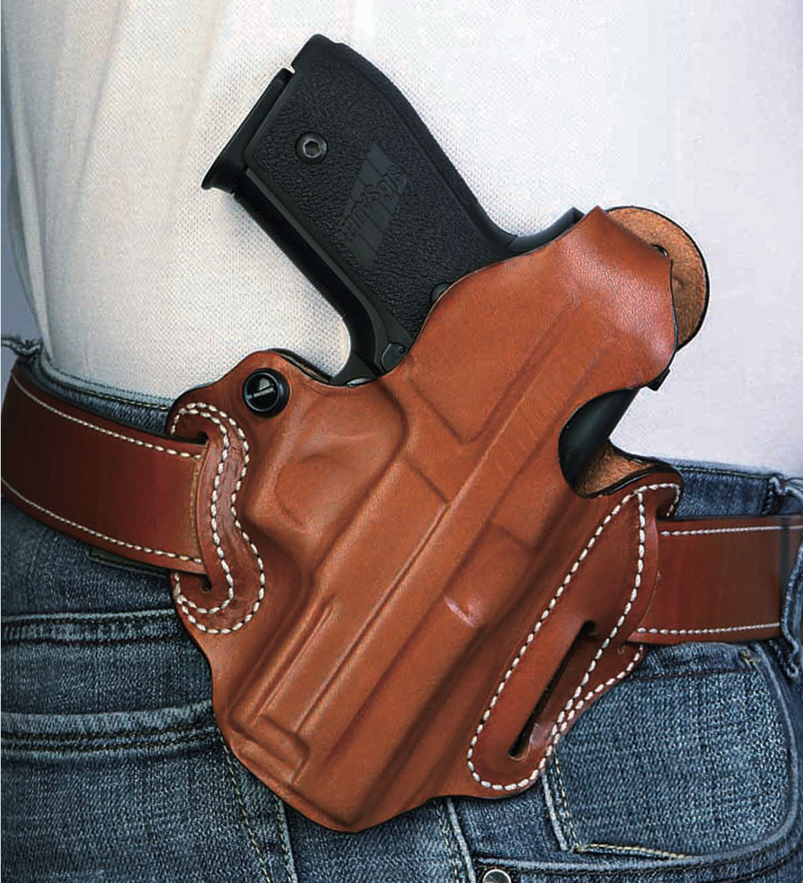 An application scenario or product detail of custom leather pistol holsters - Image 12