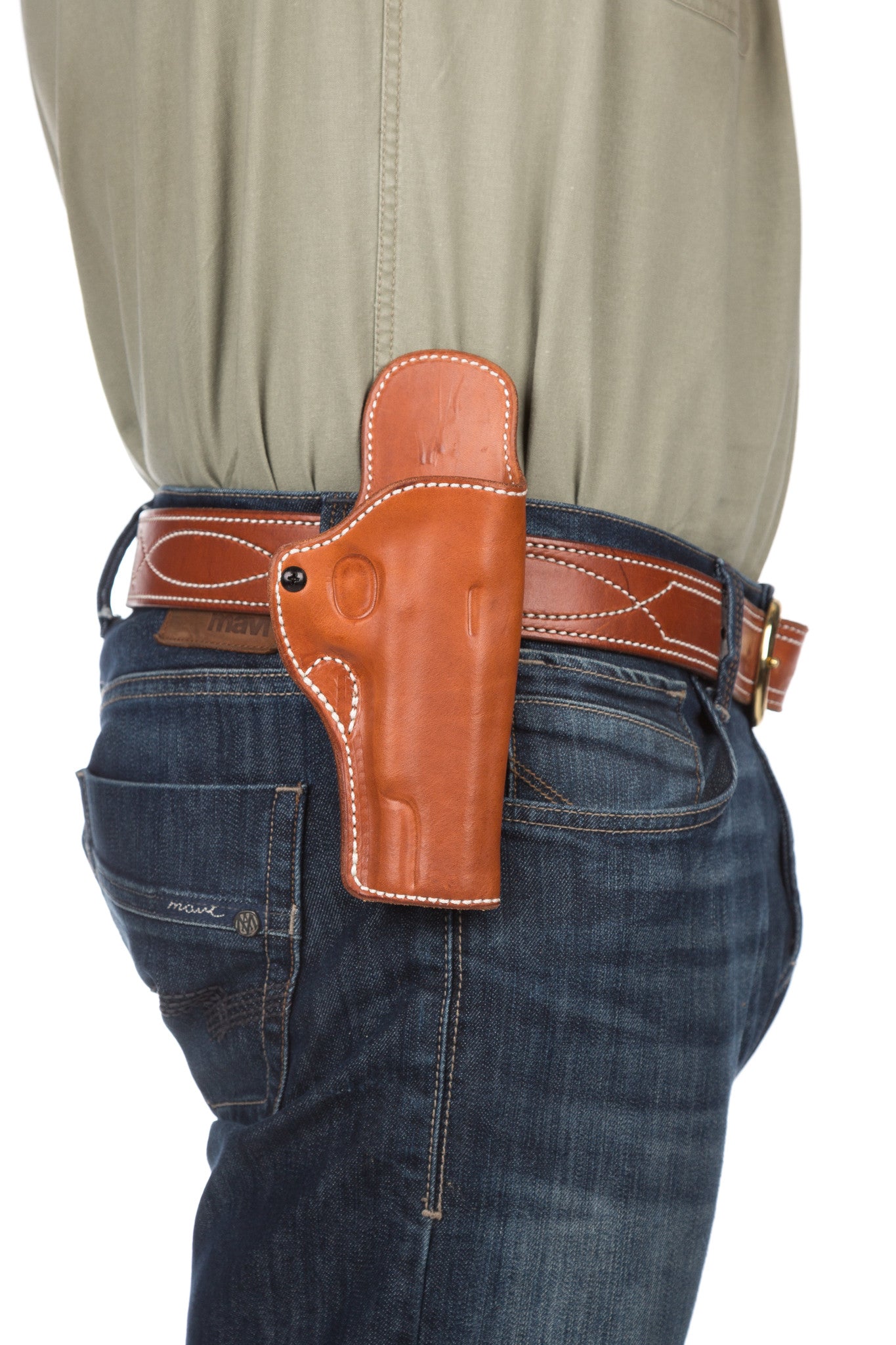 An application scenario or product detail of custom leather pistol holsters - Image 18