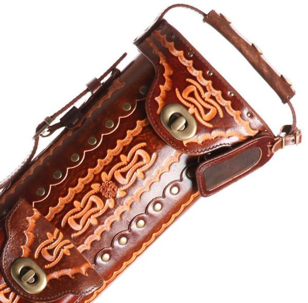 An application scenario or product detail of custom leather pool cue cases - Image 23