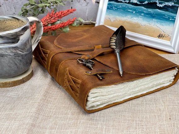 An application scenario or product detail of custom leather recipe book - Image 2