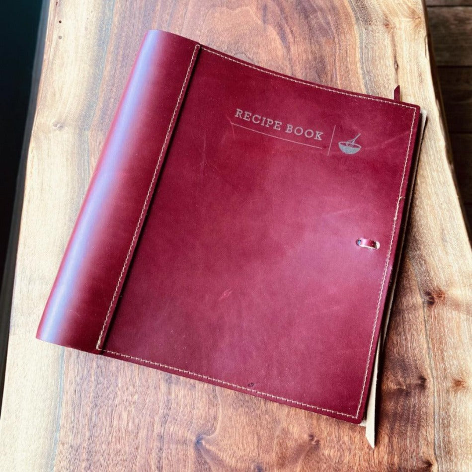 An application scenario or product detail of custom leather recipe book - Image 21