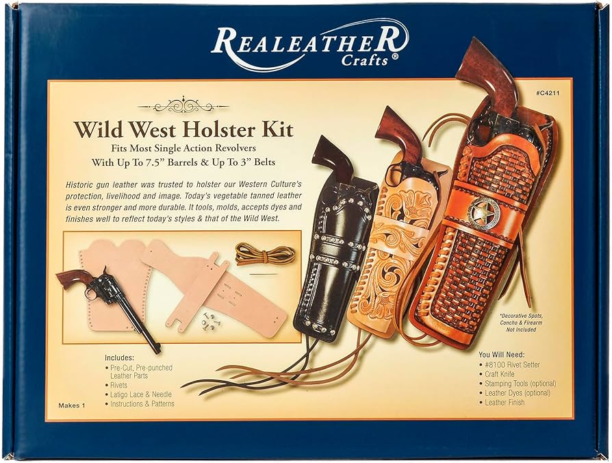 An application scenario or product detail of custom leather revolver holsters - Image 12