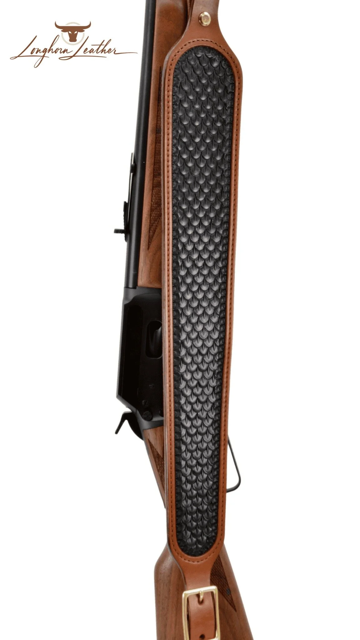 An application scenario or product detail of custom leather rifle slings - Image 6