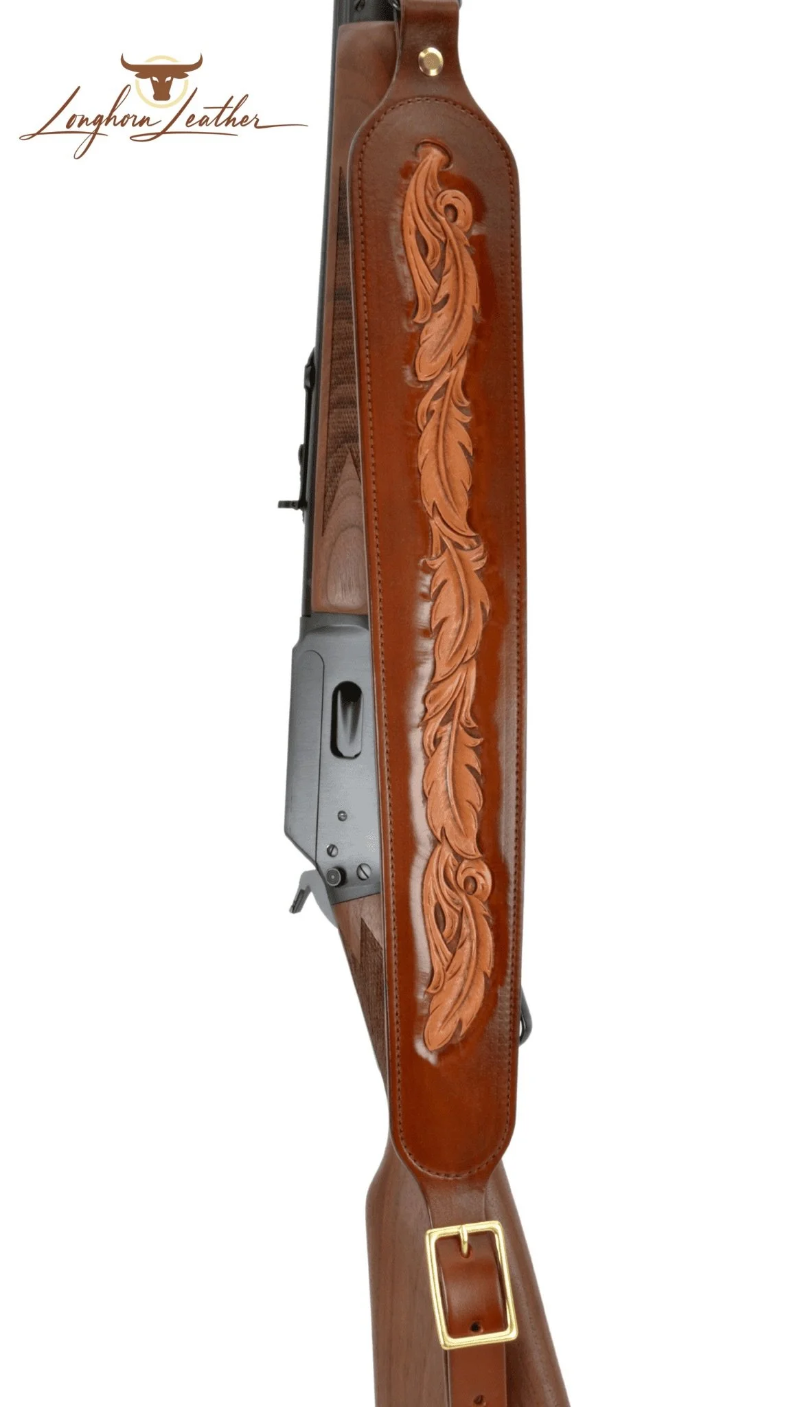 An application scenario or product detail of custom leather rifle slings - Image 11