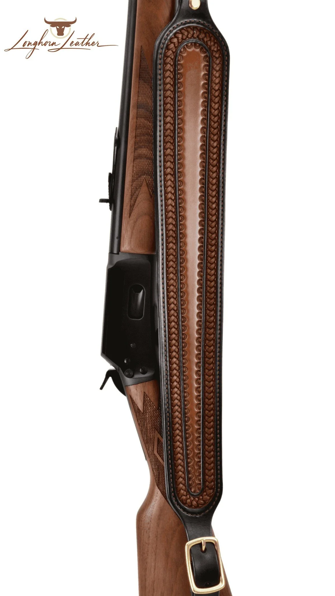 An application scenario or product detail of custom leather rifle slings - Image 19
