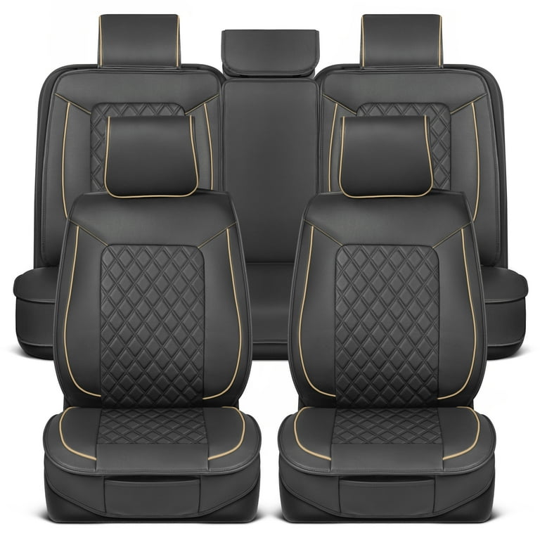 An application scenario or product detail of custom leather seat cover - Image 13