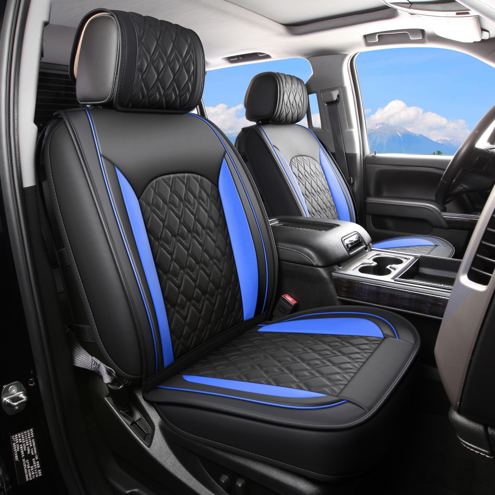 An application scenario or product detail of custom leather seat covers - Image 13