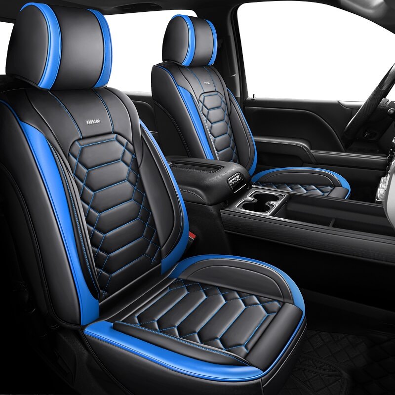An application scenario or product detail of custom leather seat covers for trucks - Image 20