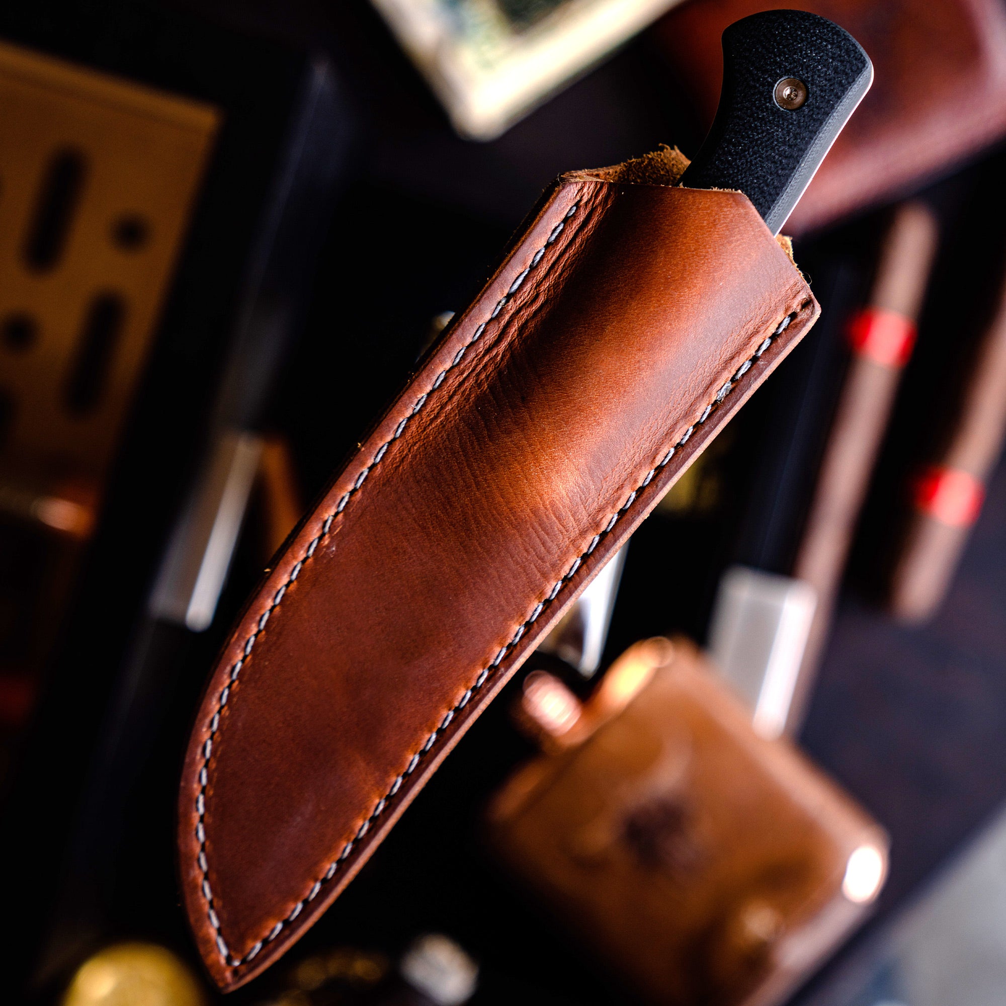 An application scenario or product detail of custom leather sheath - Image 21