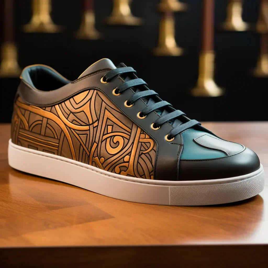 An application scenario or product detail of custom leather shoes - Image 3