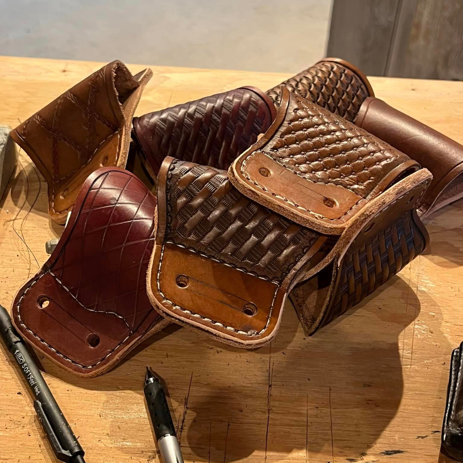 An application scenario or product detail of custom leather shop - Image 19