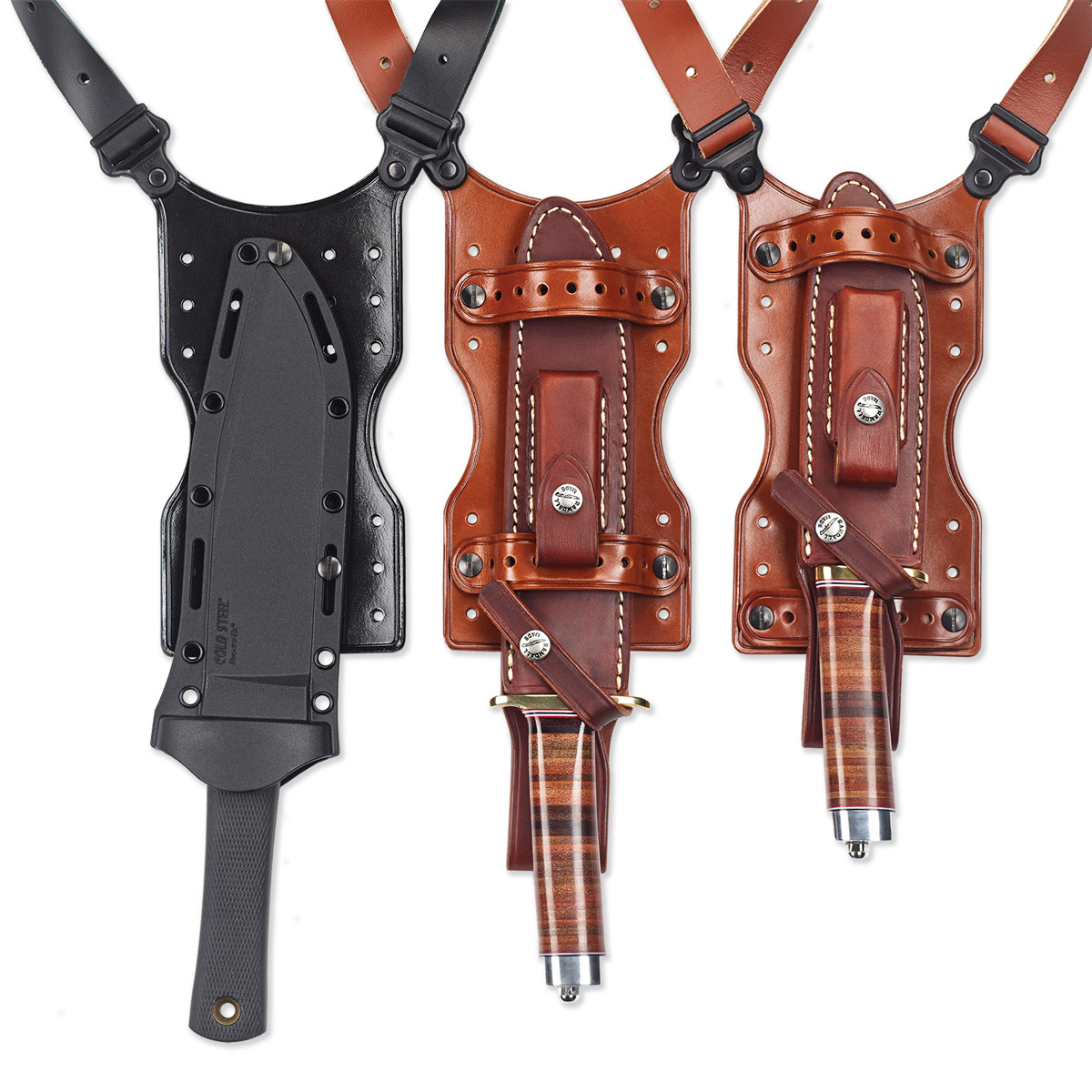 An application scenario or product detail of custom leather shoulder holster - Image 13