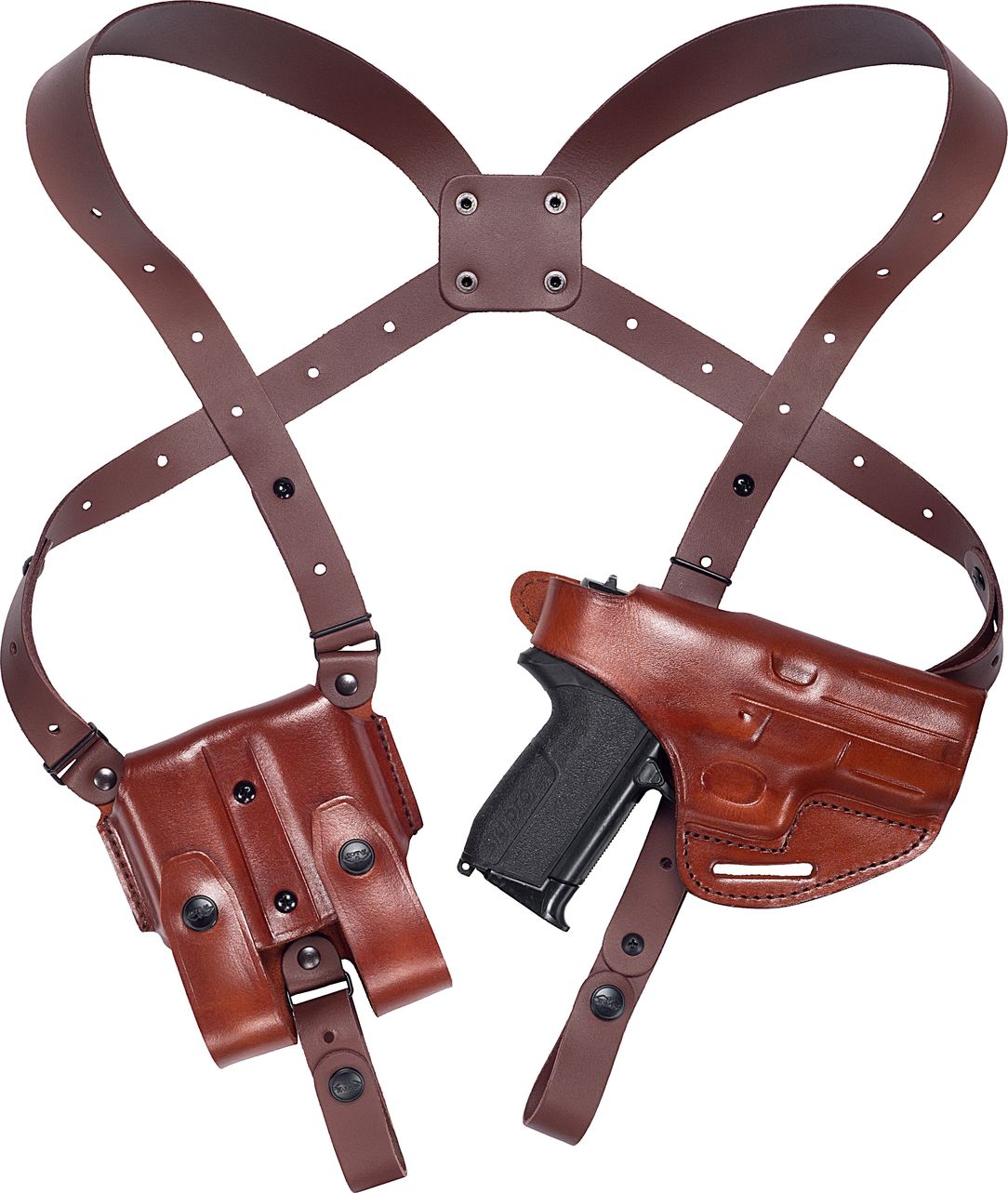 An application scenario or product detail of custom leather shoulder holster - Image 22