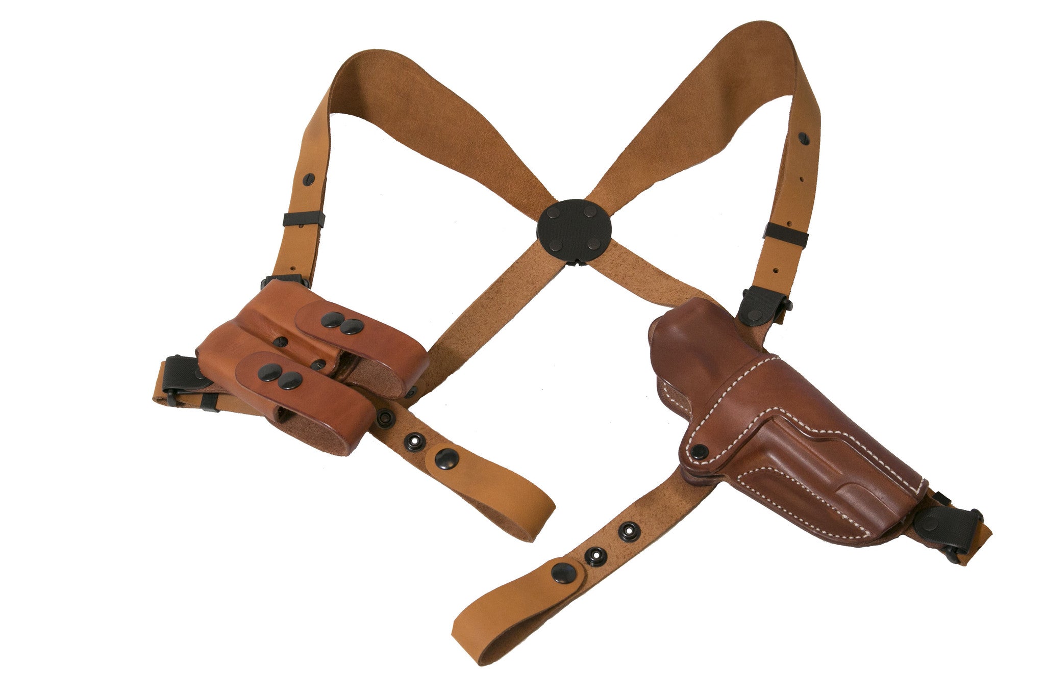 An application scenario or product detail of custom leather shoulder holster - Image 24