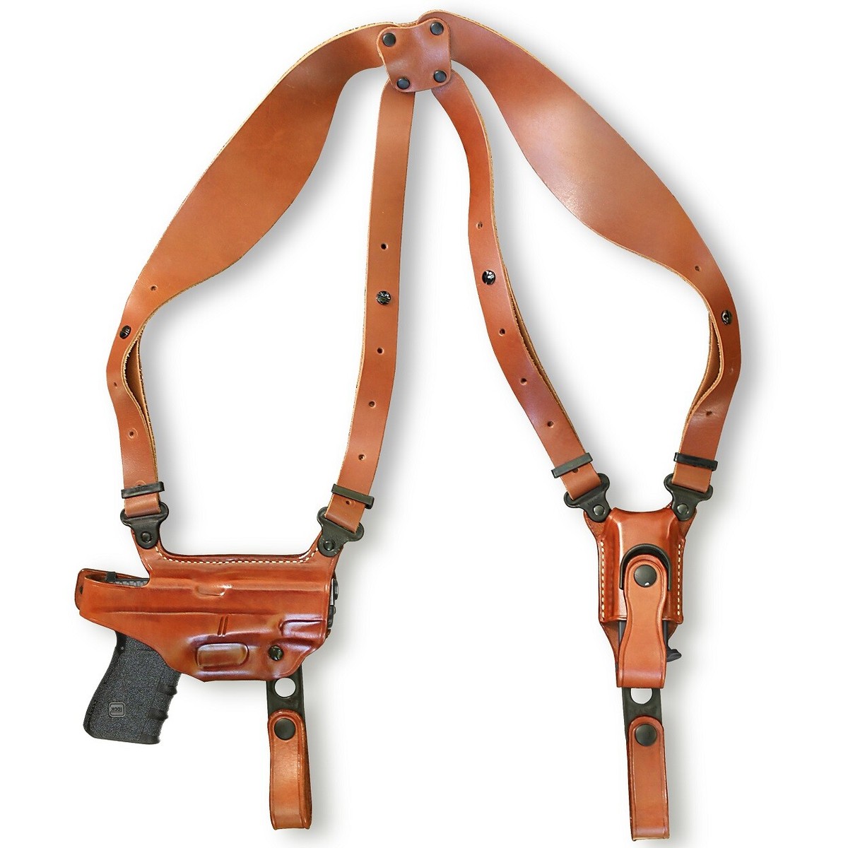 Featured image for the custom leather shoulder holster guide