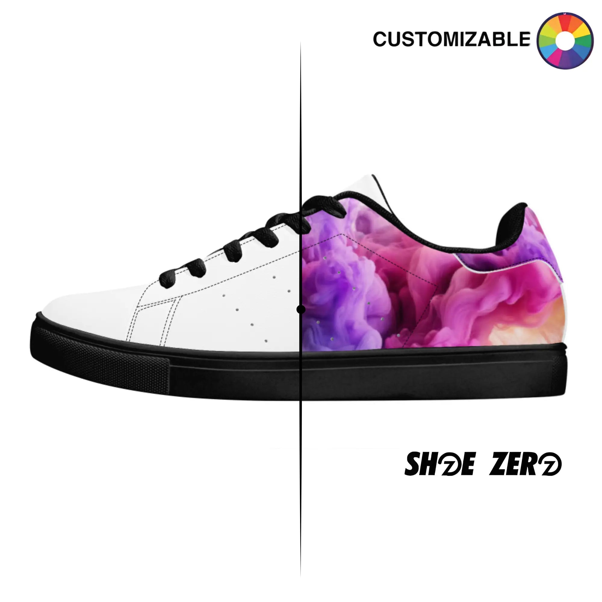 An application scenario or product detail of custom leather sneakers - Image 11